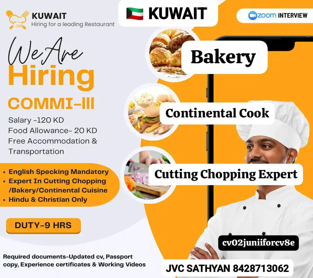 Jvc Training Center Job Vacancy post