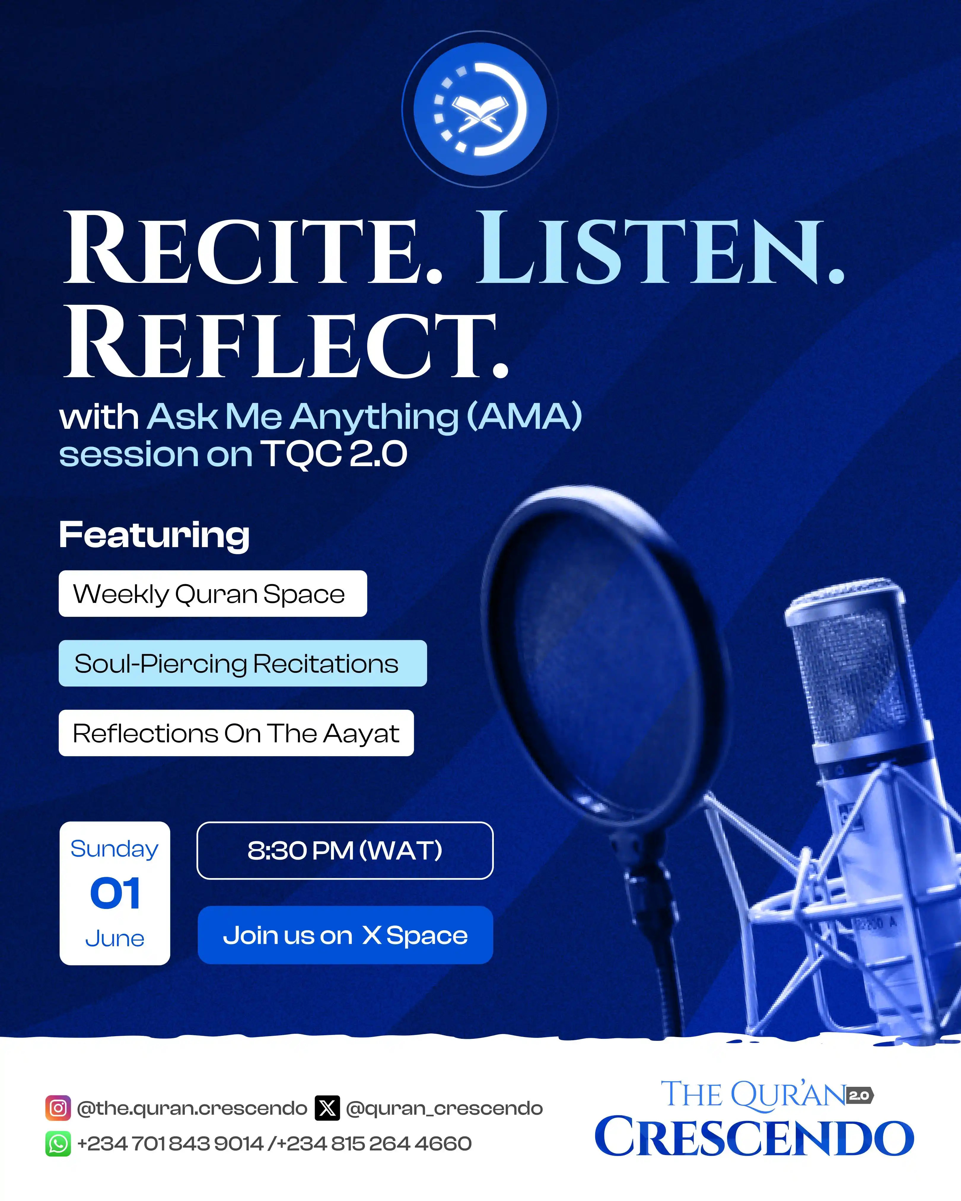 The Qur’an Crescendo 2.0 post