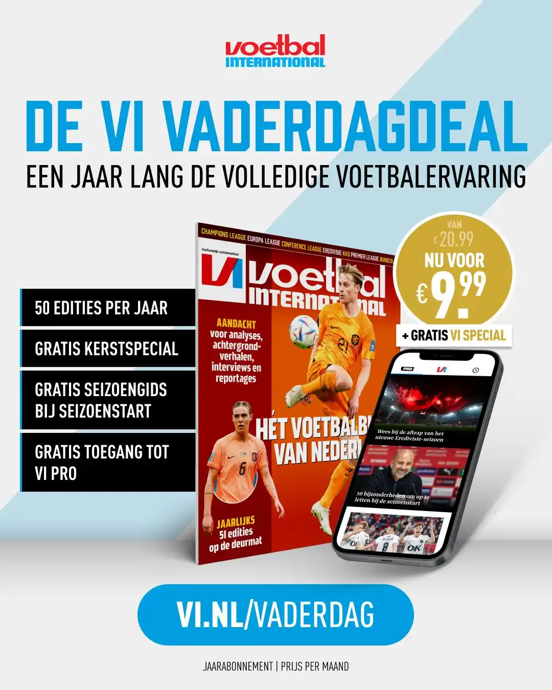 Image from Voetbal International: Ja vader nog last-minute verassen met een supertof cadeau? 👀 Het is v...