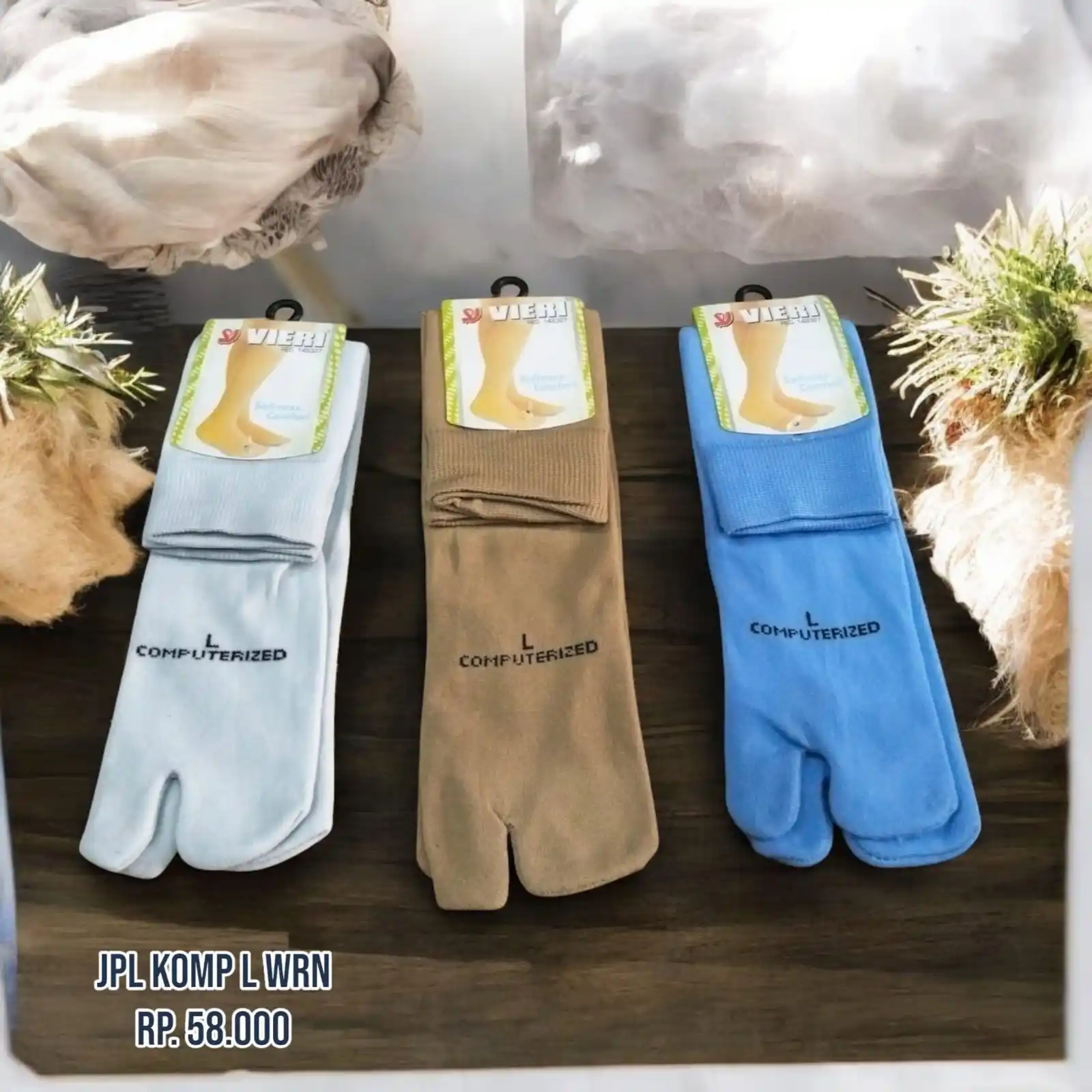 Image from GROSIR SURABAYA: Kaos kaki Jempol Komp L warna harga 58k/lsn...