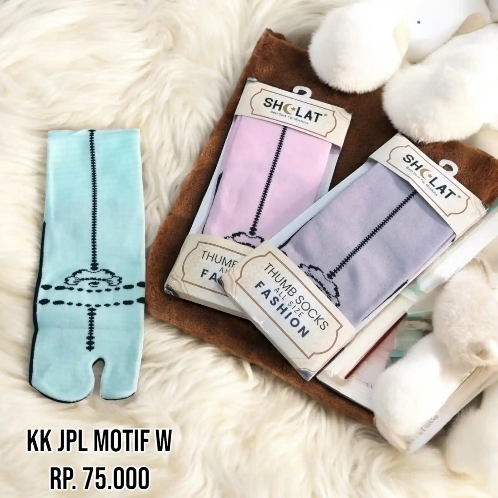 Image from GROSIR SURABAYA: Kaos kaki jpl motif W harga 75k/lsn...