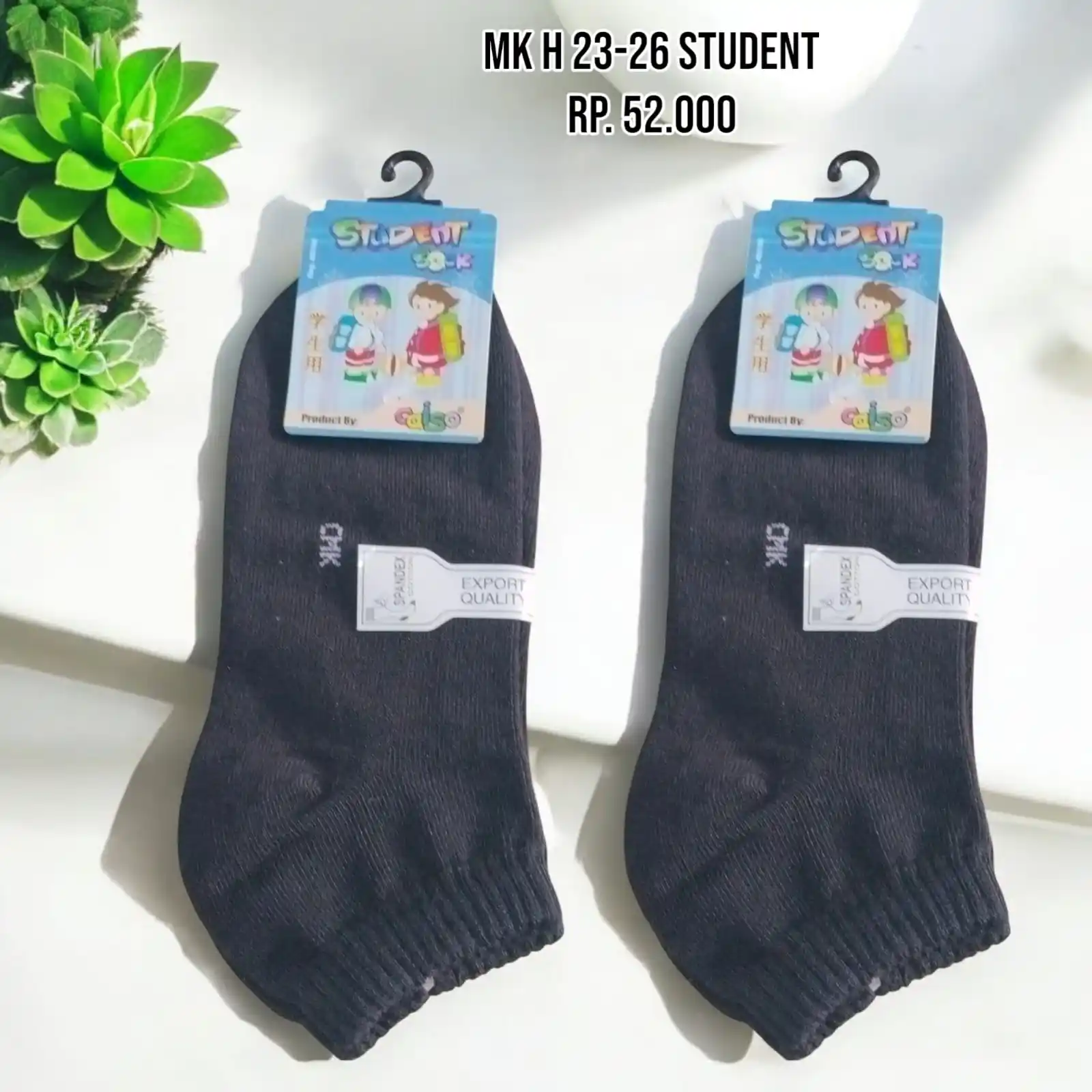 Image from GROSIR SURABAYA: Kaos kaki MK H 23-26 Student harga 52k/lsn...