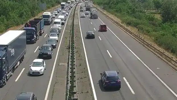 Image from 24sata: Kaos na zagrebačkoj obilaznici: Sudarilo se pet vozila, nastala je kol...