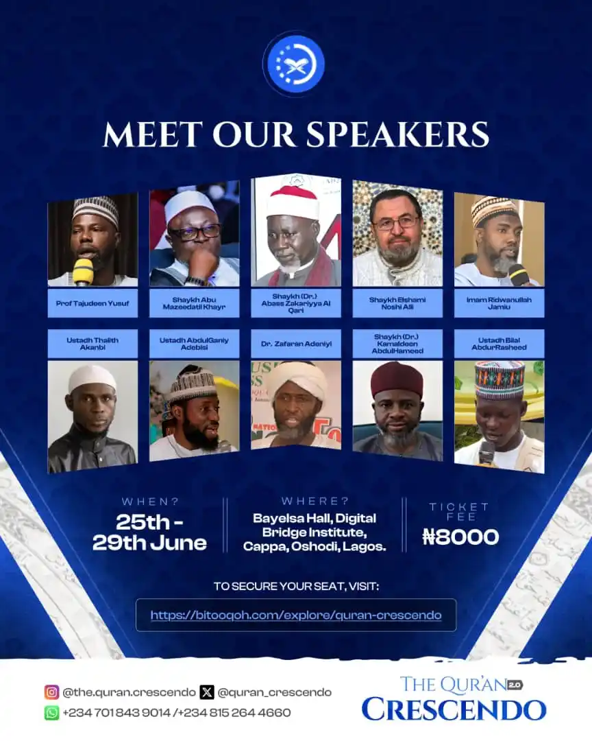 Image from The Qur’an Crescendo 2.0: Meet Our Speakers! 💙 The brilliant minds and illuminated hearts grac...