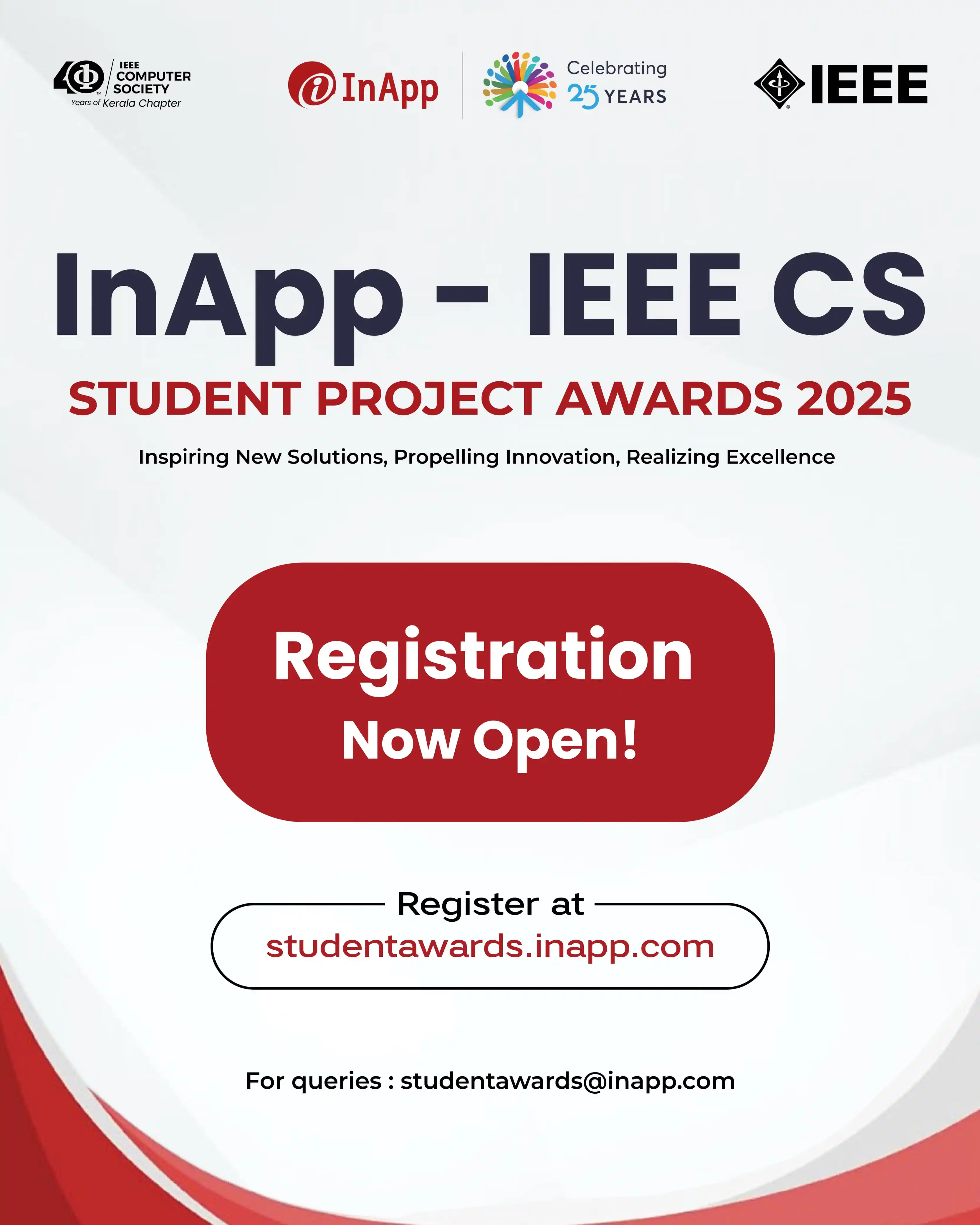 Image from IEEE Computer Society Kerala Chapter: *Registrations Now Open!* *InApp*, in collaboration with the *IEEE Co...