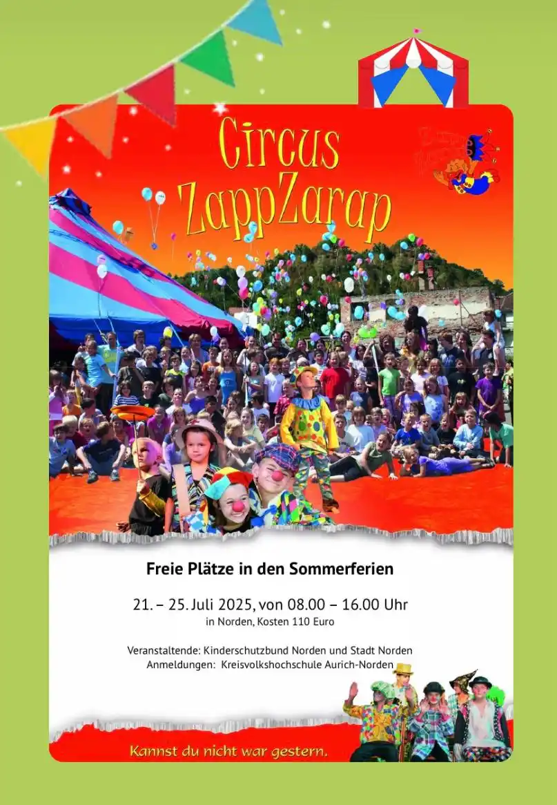 Image from Stadt Norden: 👉 Schnell sein und hier für die letzten, freien Plätze anmelden: 🔗h...