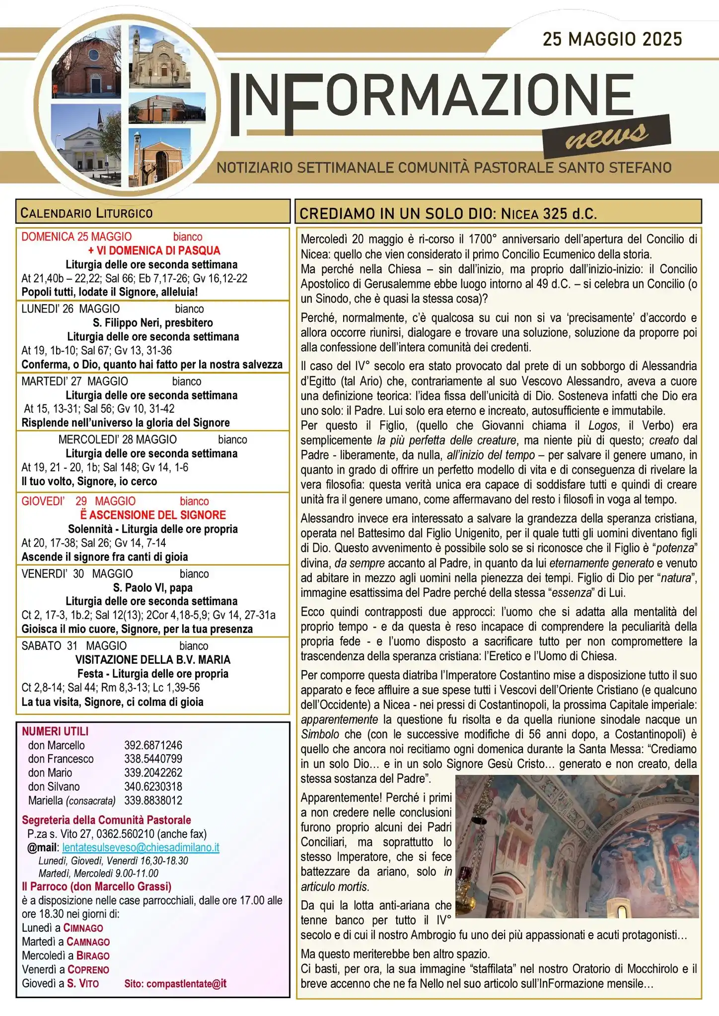 Comunità Pastorale S. Stefano Lentate sul seveso post
