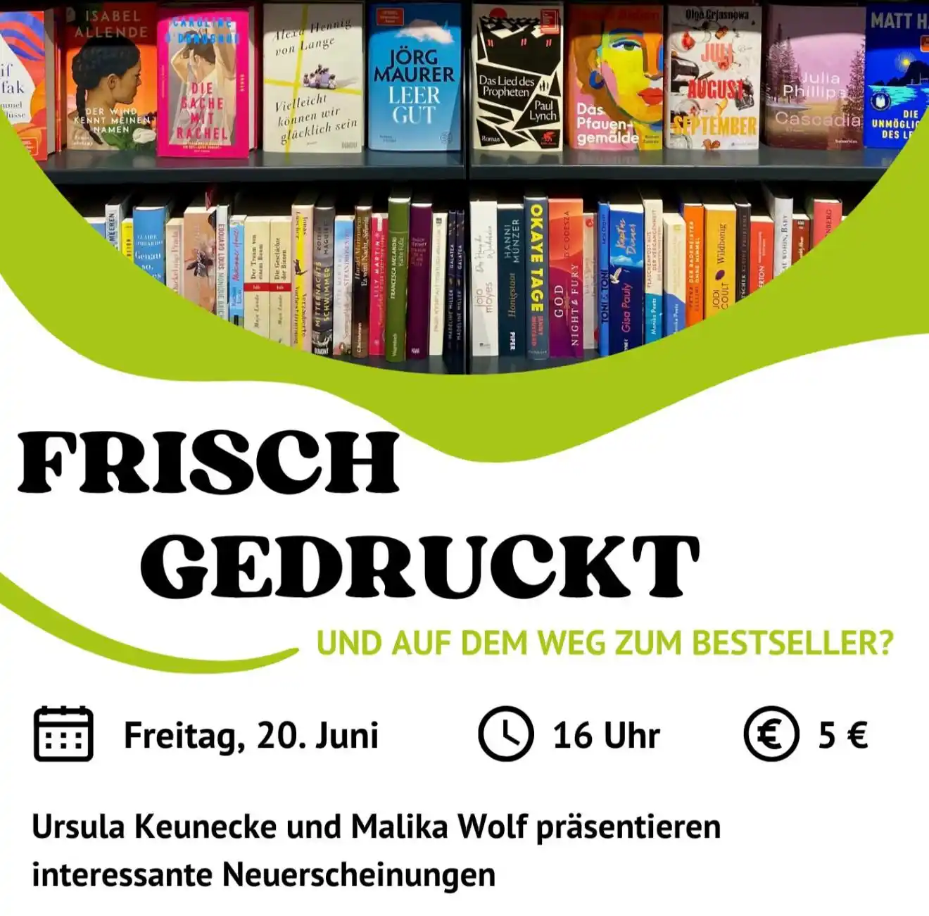 Image from Stadt Norden: *Veranstaltungstipp der Stadtbibliothek*📚 ℹ️ Eintritt 5 € inkl. eines...