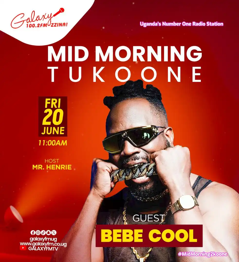 Image from Galaxy FM Zzina!: We shall be having an exclusive interview with Top Rasta @bebecool_ug ...