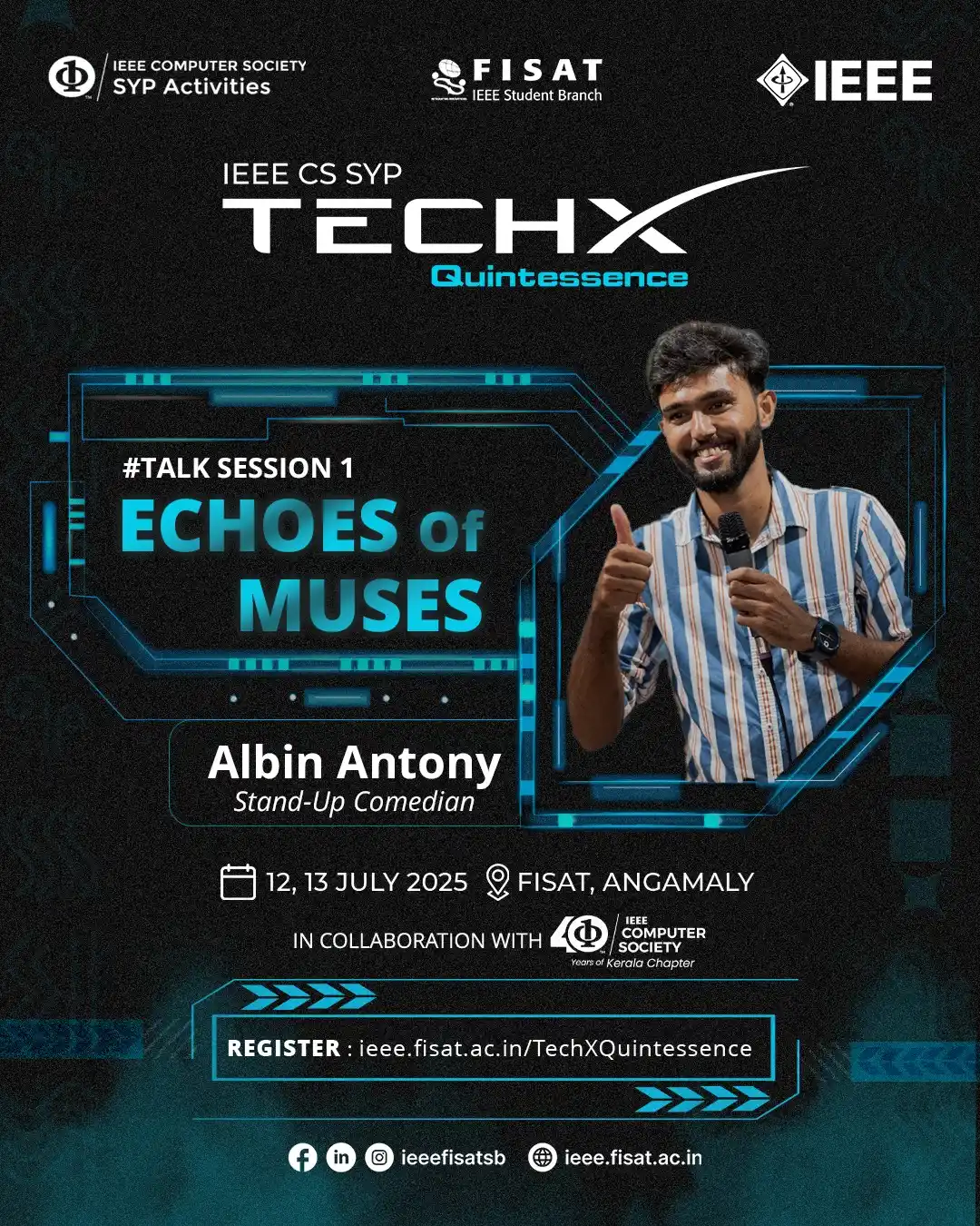 Image from IEEE Computer Society Kerala Chapter: "๐ ๐ฐ๐ถ ๐ข๐ณ๐ฆ ๐ฏ๐ฆ๐ท๐ฆ๐ณ ๐ต๐ฐ๐ฐ ๐บ๐ฐ๐ถ๐ฏ๐จ ๐ต๐ฐ ๐ญ๐ฆ๐ข๐ฅ ๐ข๐ฏ๐ฅ ๐ฏ๐ฆ๏ฟฝ...