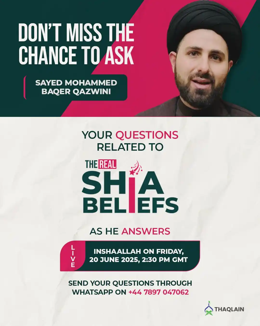 Image from Thaqlain: Although ‘The Real Shia Beliefs’ presented an in-depth examination of ...