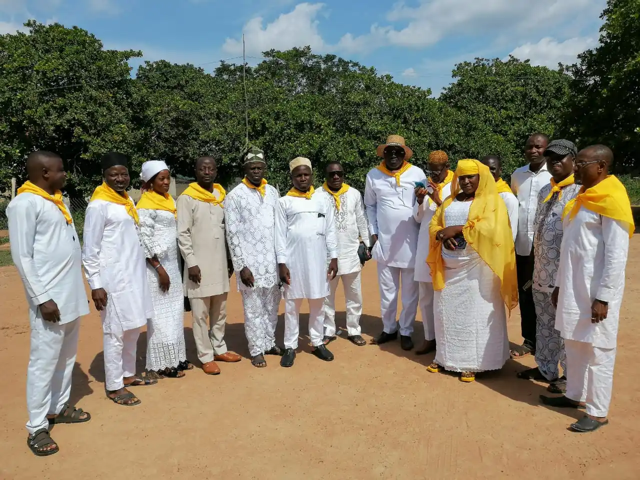 Image from Nouvel ETALON: 🇧🇯 *Célébration de la fête de Tabaski: Les agapes fraternelles des m...