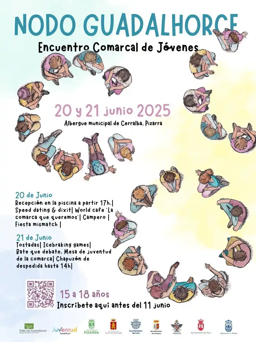 Image from ÁLORACTIVA (IU): ⏺️ | *ENCUENTRO COMARCAL JÓVENES*   *NODO GUADALHORCE*   Para hablar s...