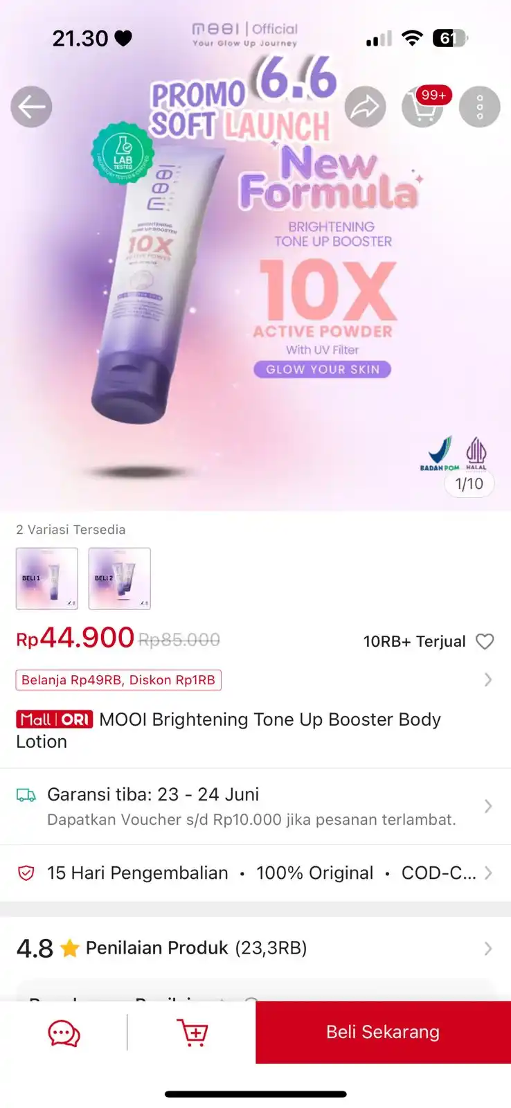 Image from SHOPEE DISKON ✅: Ga perlu diskon lagi, ini udah rusak harganya! 😆 https://s.shopee.c...