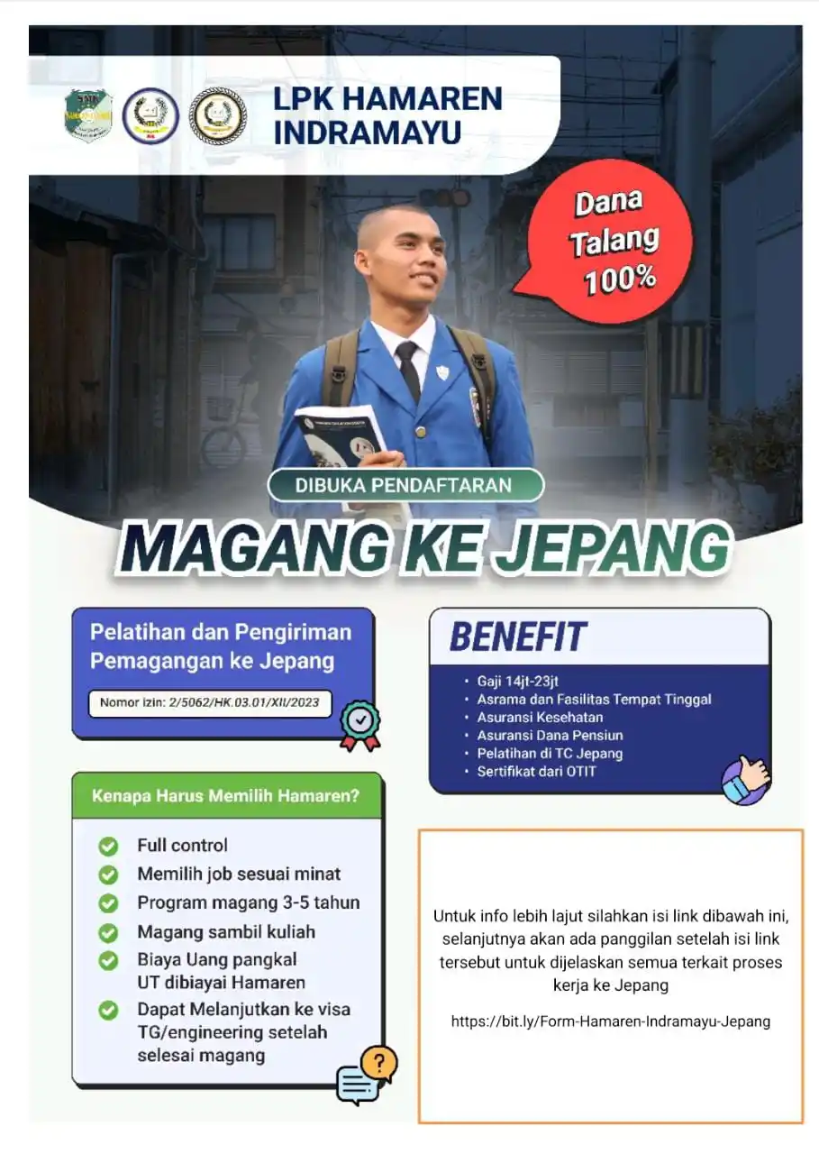 Image from BKK SMK NU KAPLONGAN: *Hanya bantu info :* Jika ingin tau lebih lanjut terkait info2 Kerja ...