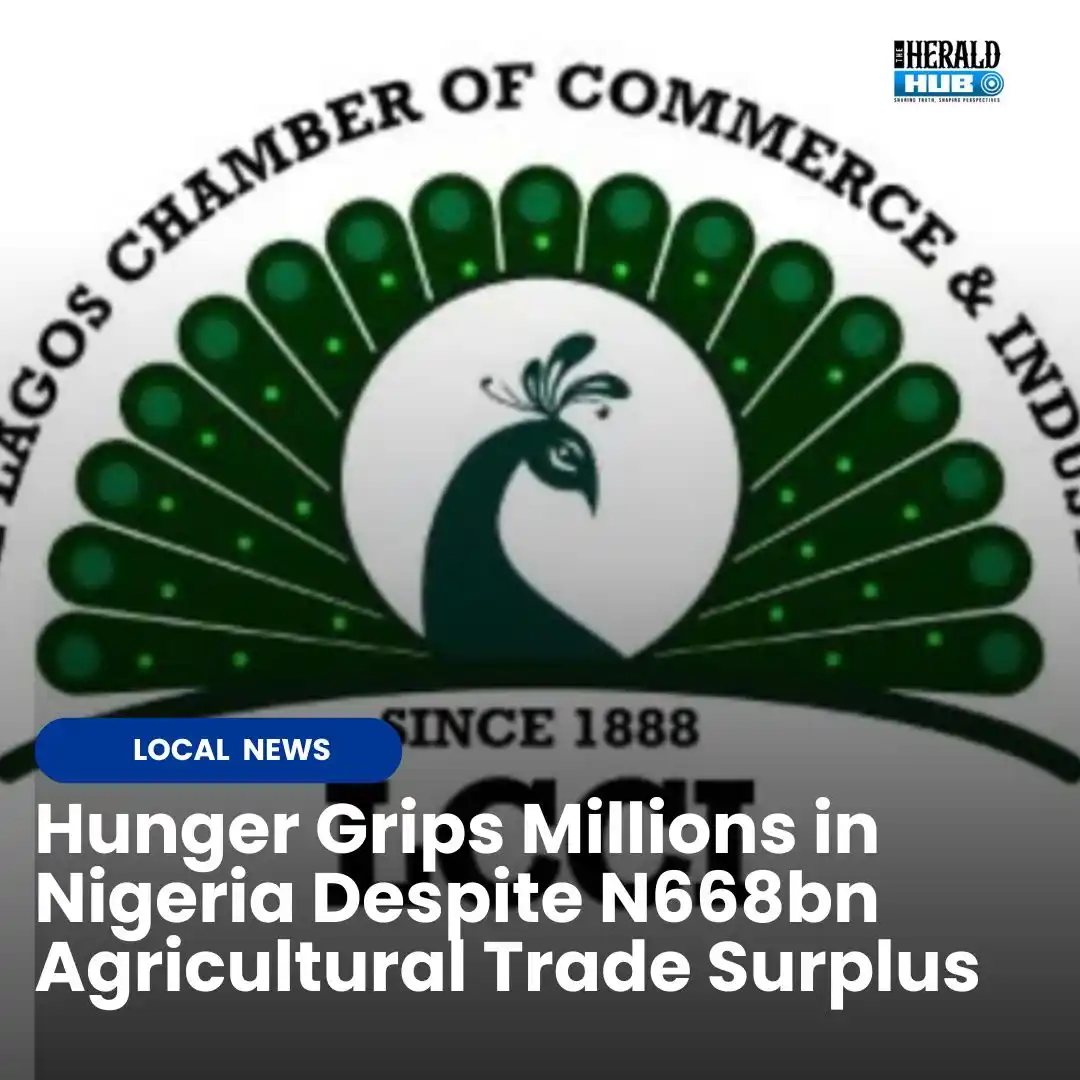 Image from The Herald Hub: *Hunger Grips Millions in Nigeria Despite N668bn Agricultural Trade Su...