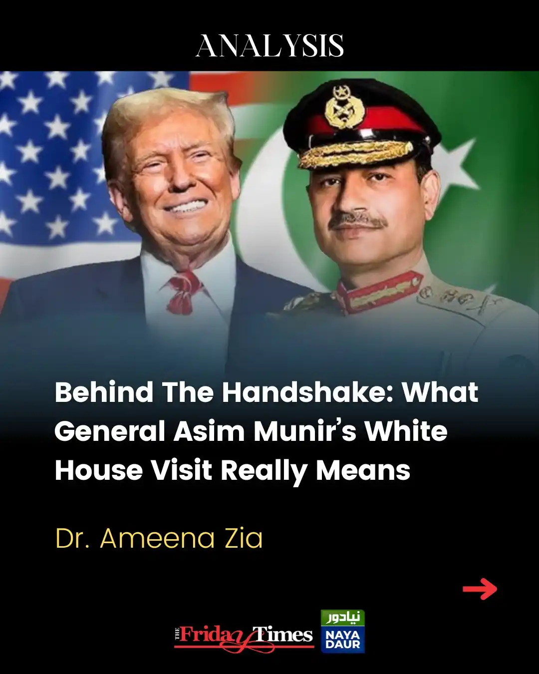 Image from The Friday Times: In diplomacy, form follows function. The U.S. meeting with Pakistan’s ...