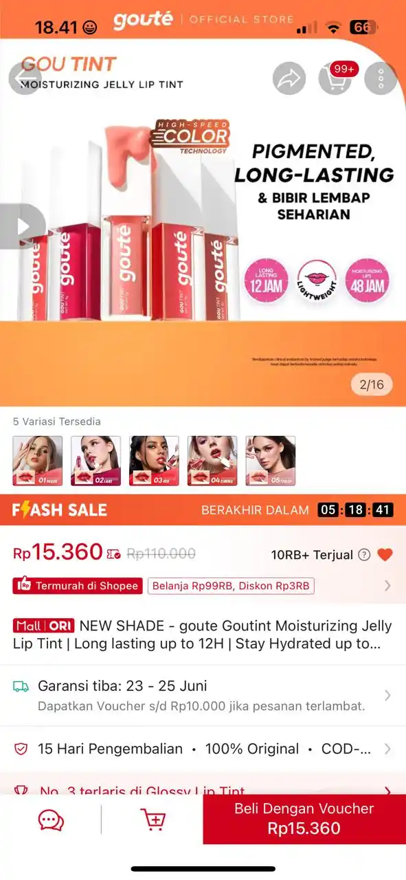 Image from SHOPEE DISKON ✅: Irit-irit tapi tetep dapet kualitas? Pas banget! 🤝   https://s.shopee...