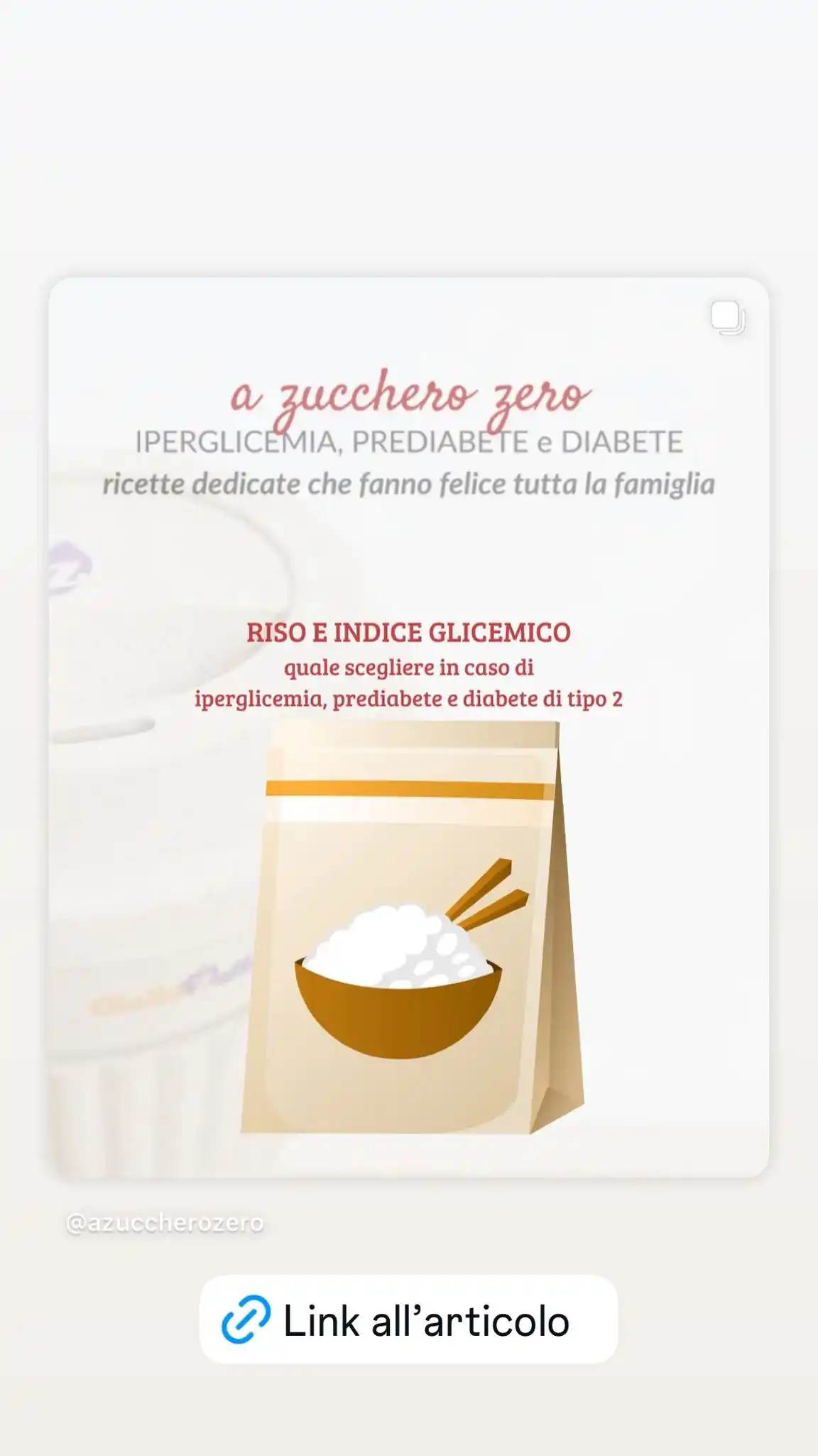 Image from A zucchero zero blog: la rubrica del martedì: A TAVOLA! 🍚 RISO E INDICE GLICEMICO QUALE SCE...