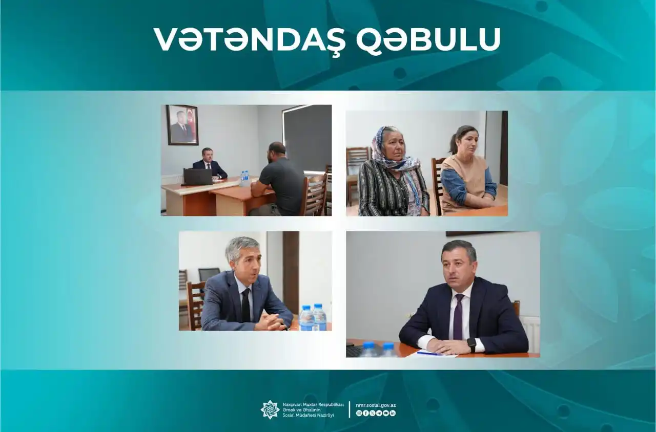 Image from Naxçıvan Muxtar Respublikasının Əmək və Əhalinin Sosial Müdafiəsi Nazirliyi: ✅Naxçıvan Muxtar Respublikasının Əmək və Əhalinin Sosial Müdafiəsi Naz...