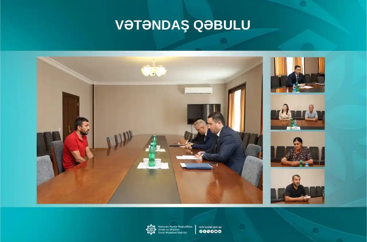 Image from Naxçıvan Muxtar Respublikasının Əmək və Əhalinin Sosial Müdafiəsi Nazirliyi: ✅Naxçıvan Muxtar Respublikasının Əmək və Əhalinin Sosial Müdafiəsi Naz...