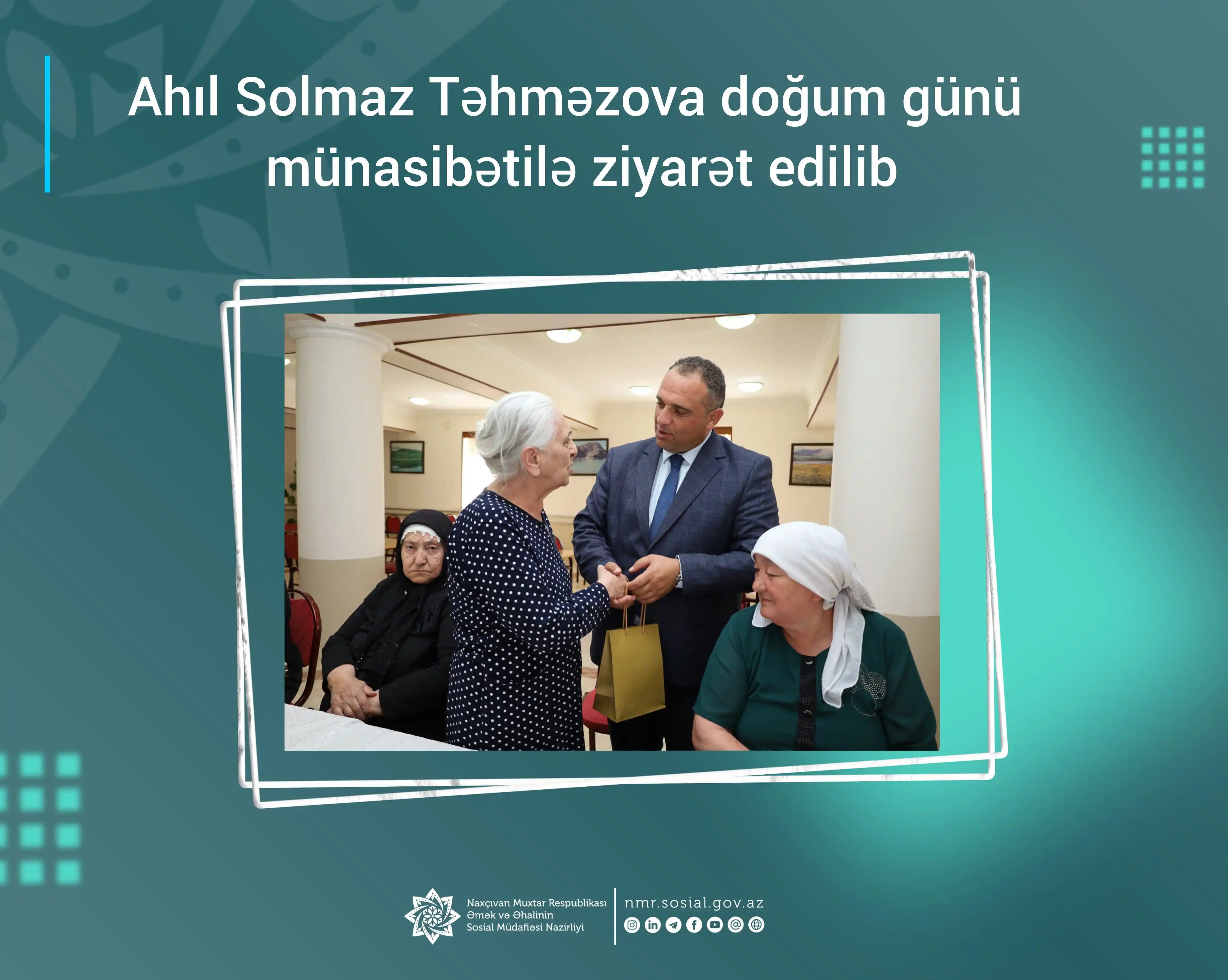 Image from Naxçıvan Muxtar Respublikasının Əmək və Əhalinin Sosial Müdafiəsi Nazirliyi: ✅Naxçıvan Muxtar Respublikasının Əmək və Əhalinin Sosial Müdafiəsi Naz...