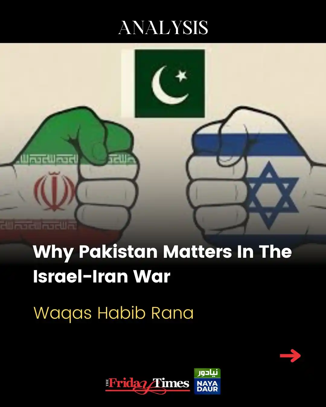 Image from The Friday Times: Pakistan may not fire missiles, but in backrooms and briefings, its vo...