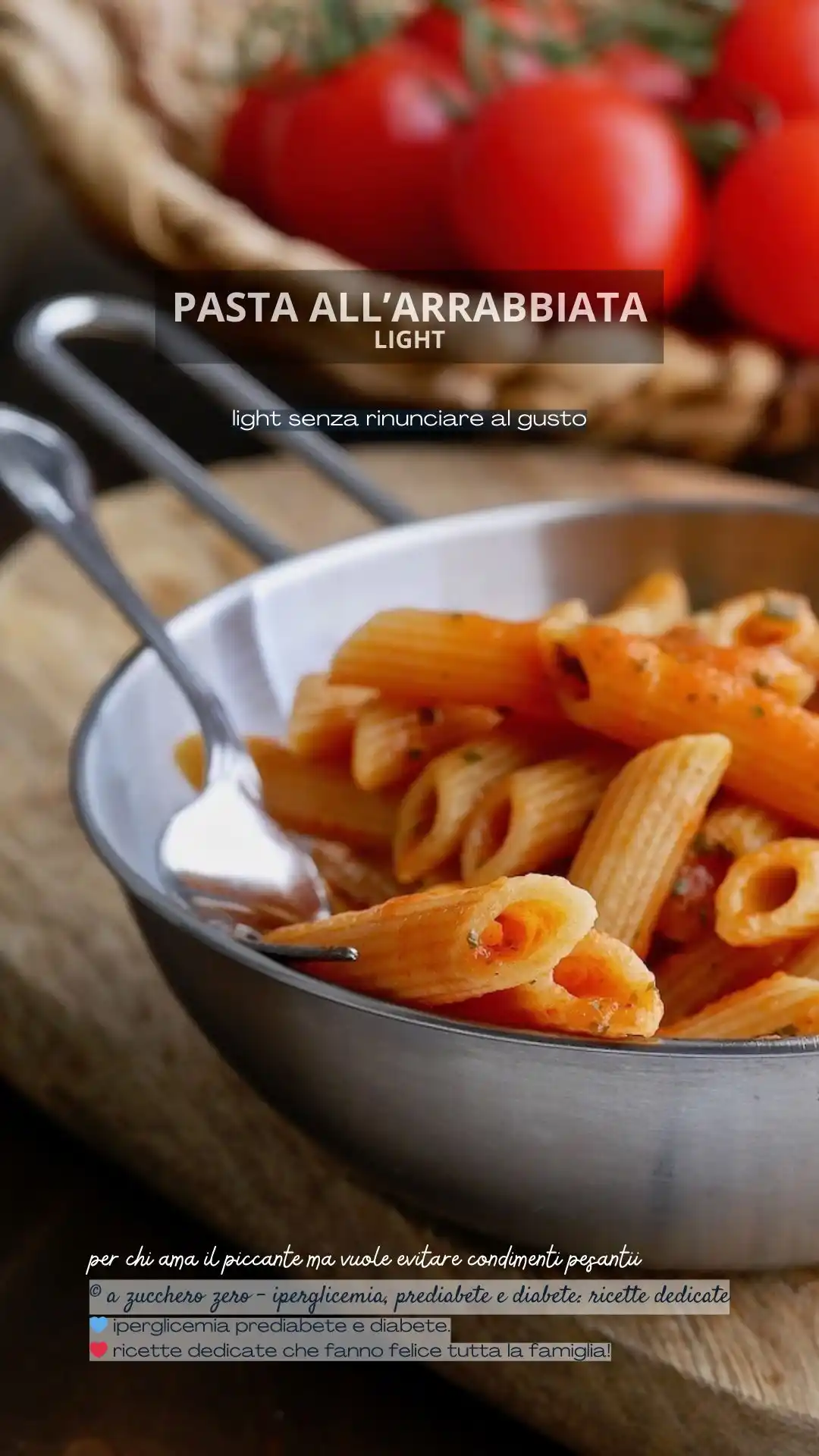 Image from A zucchero zero blog: 🥘 PASTA ALL'ARRABBIATA LIGHT per chi ama il piccante ma vuole evitare...