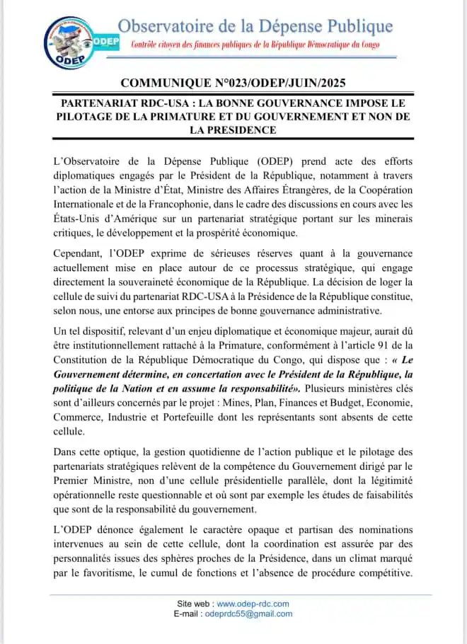 Image from TOLOBA BOSOLO: RDC 🇨🇩 : Dans le contexte des discussions en cours avec les États-U...