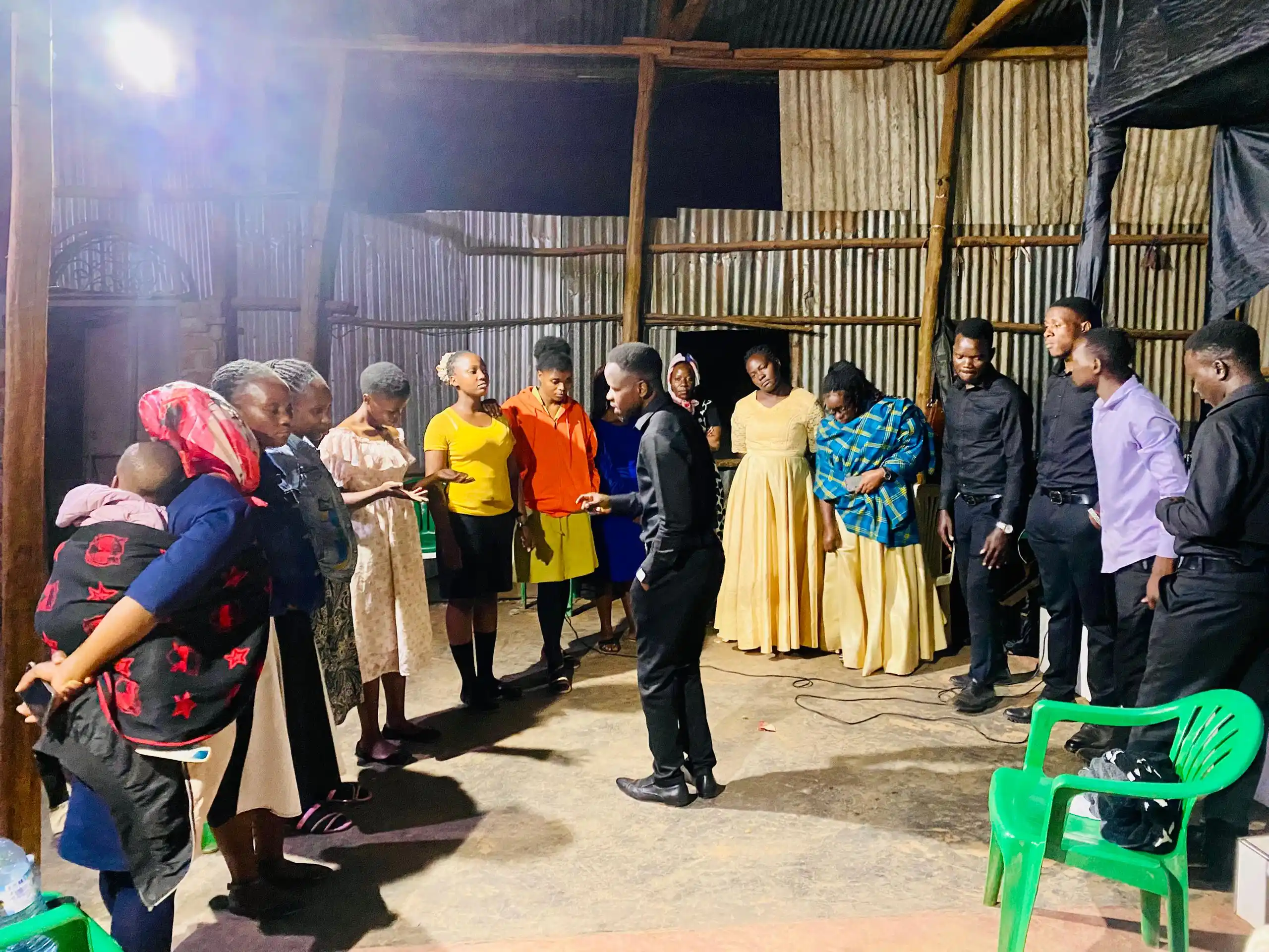 Image from The Hebrews Choir UG: *Routine Rehearsals*  The UPDF say; “Train harder and fight less!” Dea...