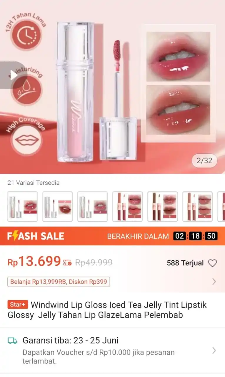 Image from SHOPEE DISKON ✅: Sudah takdir, diskon besar buatmu hari ini! ✨ https://s.shopee.co.id/4...