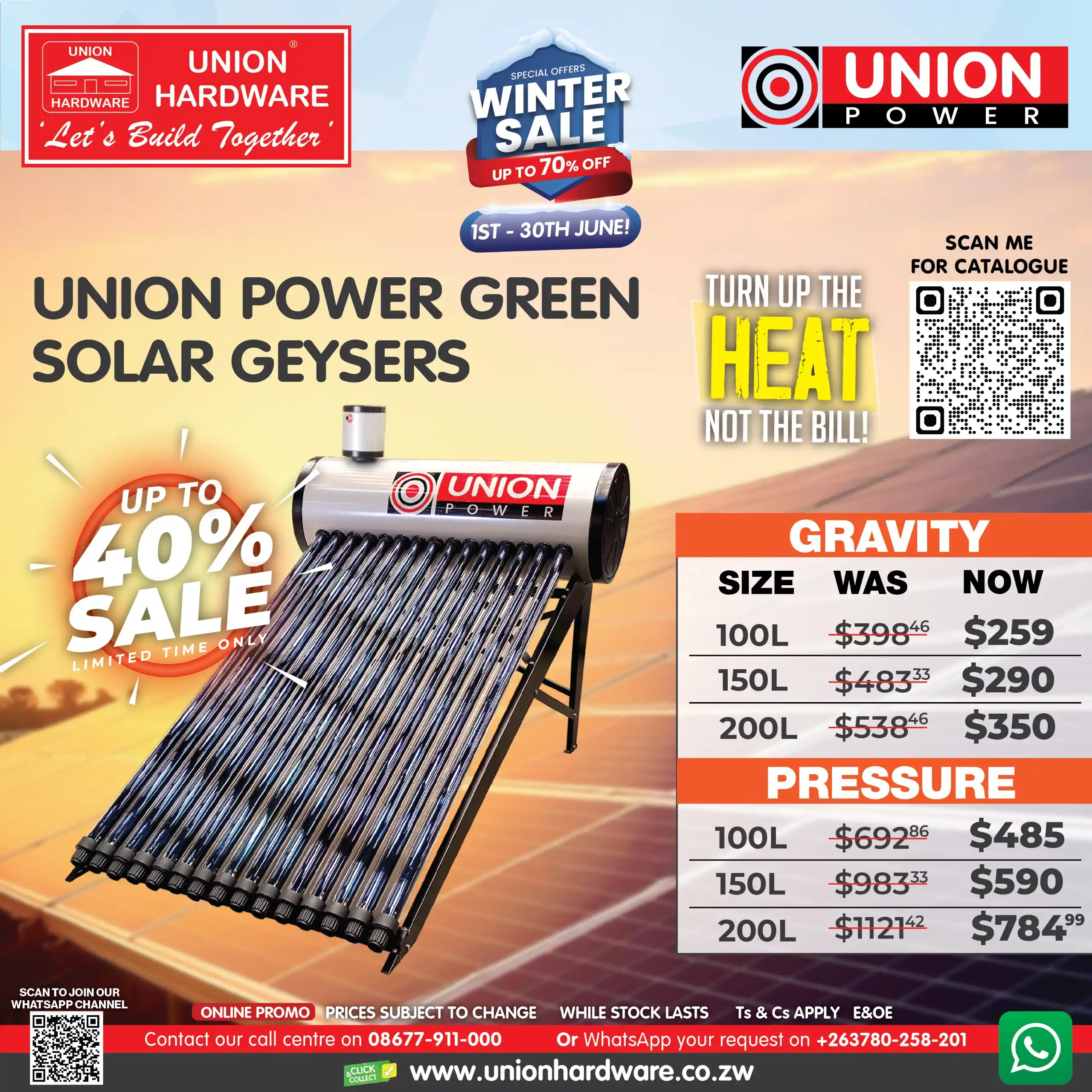 Union Hardware Zimbabwe post