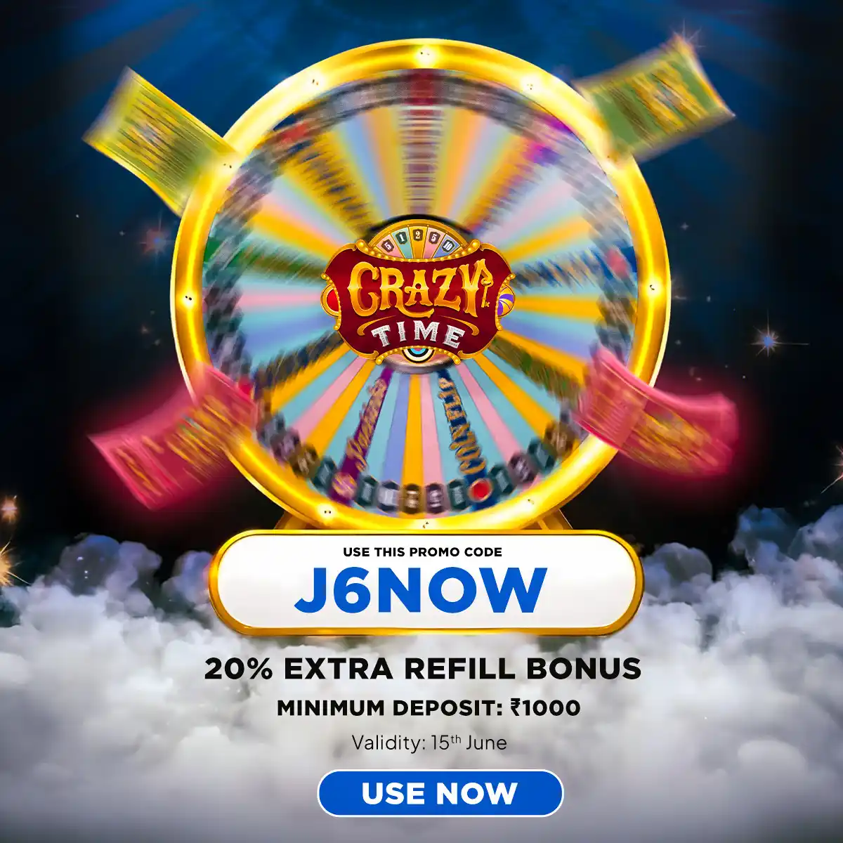 Image from YOLO247: 🎉 *Today’s Promo Code is LIVE!* 💸  Valid for 15th June only – don’t ...