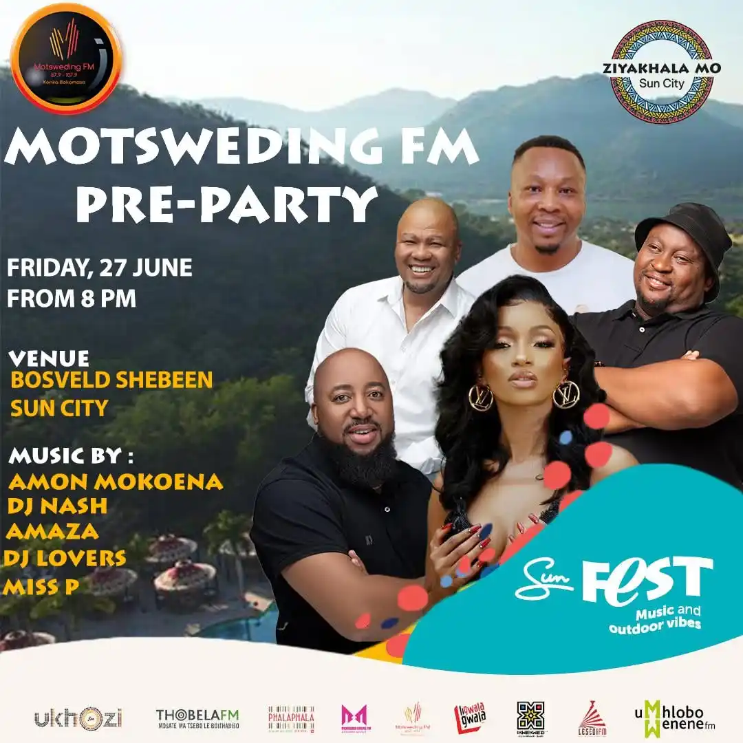 Image from Ukhozi FM: 💃🕺 Ziyakhala MO Sun City Pre-Party😎🎉  Woza nabangani bakho – sizo ...