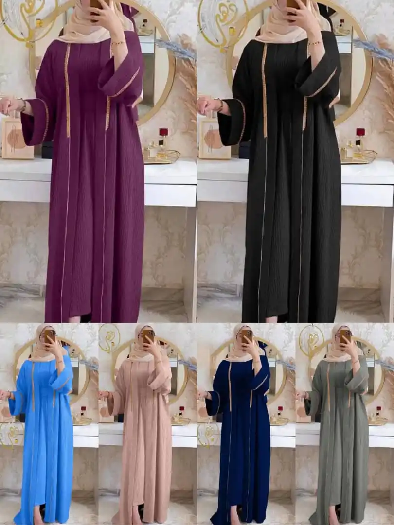 Image from ESO Fashion ♥️👗: *اعادة بكمية كبيرة و بالوان جديدة ياجبار😍😍* **طقم نسواني شرعي** ...