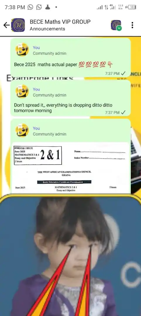 BECE EXAMS AND SCHOOL PLACEMENT_(ExamEdge Links) post