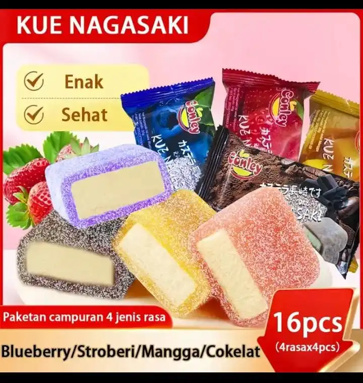 Image from CTQ Shop: COD / KUE NAGASAKI /15 gratis 1/ Ice Skin Cake / Kue Bulan / Mooncake ...