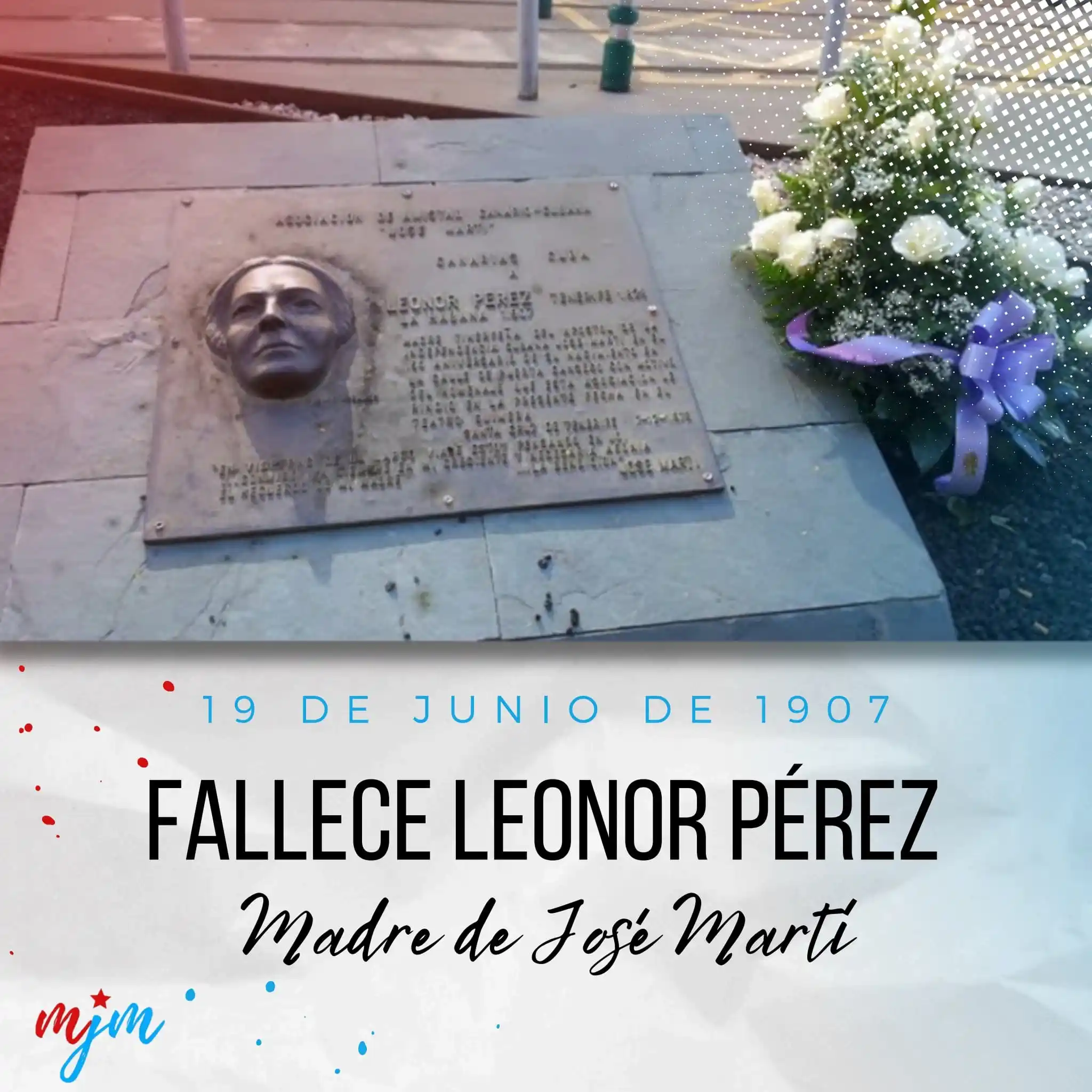 Image from Movimiento Juvenil Martiano | Matanzas 🇨🇺✍️: 🇨🇺🌹| *Un día como hoy de 1907 fallece Doña Leonor Pérez, la madre ...