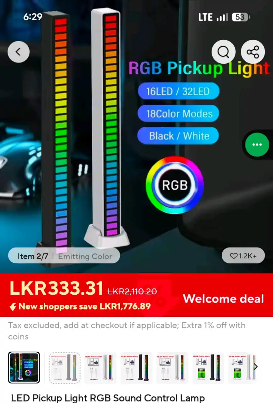 Image from Aliexpress Cheap Good ලාභ භාණ්ඩ: ```❝ 🔶 𝗗𝗮𝗿𝗮𝘇 🔶 ❞``` 📌️ 𝗣𝗿𝗼𝗱𝘂𝗰𝘁 𝗟𝗶𝗻𝗸: > https://...