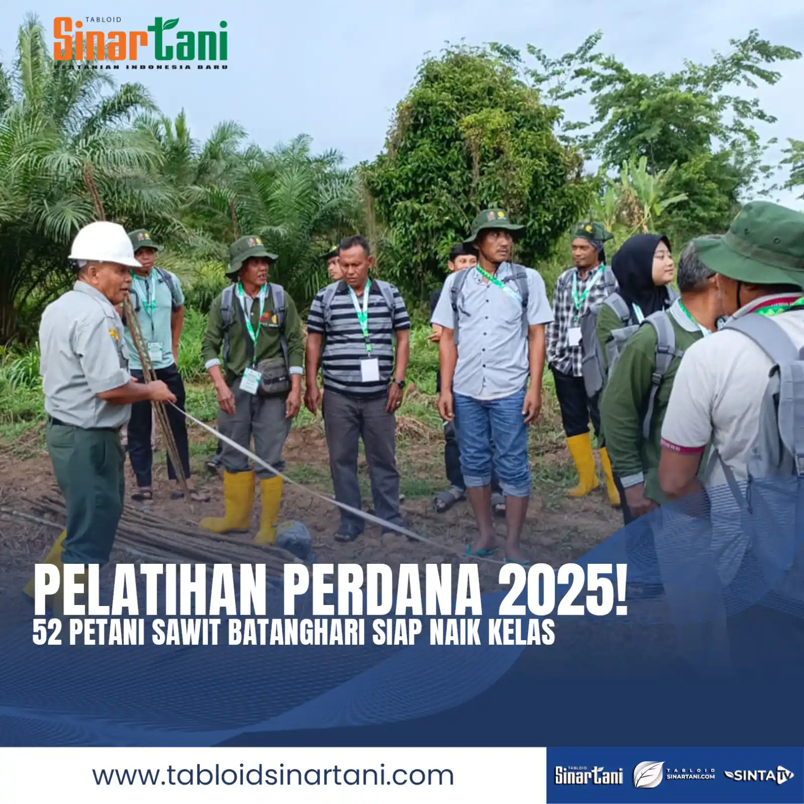 Image from Tabloid Sinar Tani: Dengan dukungan langsung dari BPDP dan bimbingan intensif Bapeltan Jam...
