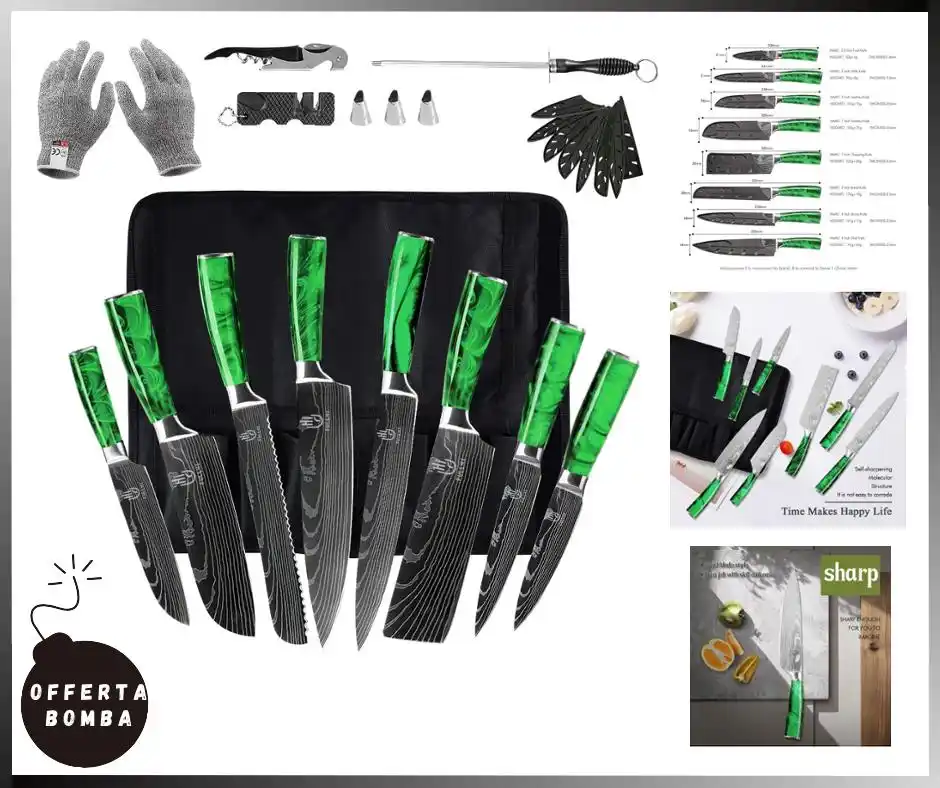 Image from Le Offerte di Joy: ββοΈ ππππππ π π½πππ½πΌ βοΈβ π’ *14 pz Verde Resina Maniglia Co...