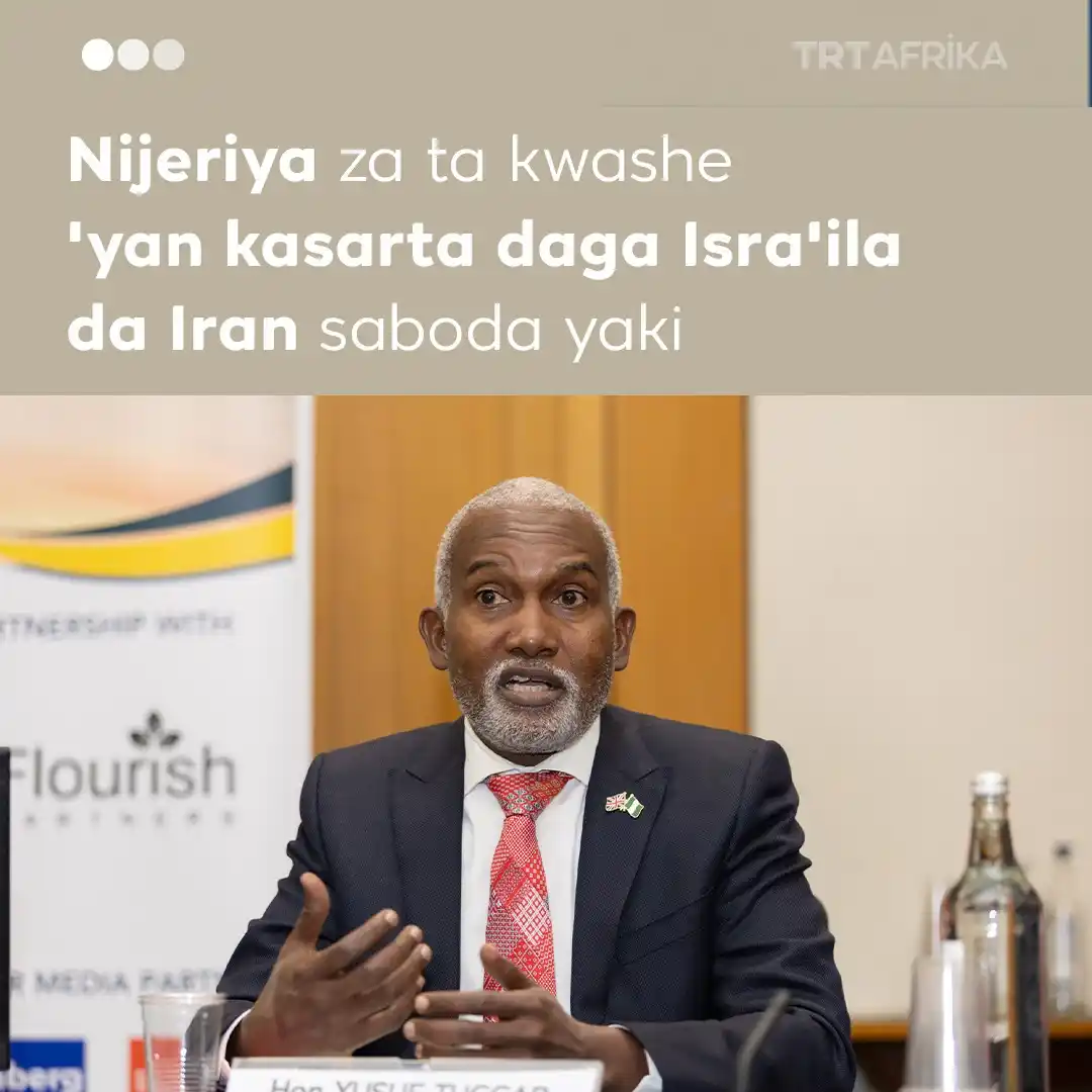 Image from TRT Afrika Hausa: Gwamnatin Nijeriya ta ce tana shirye-shiryen kwashe 'yan ƙasarta da su...