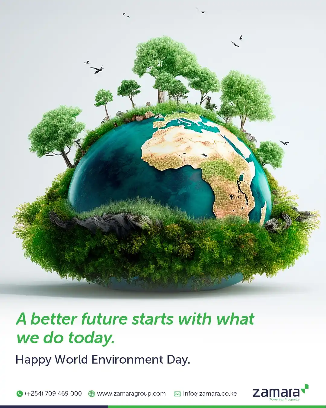 Image from Zamara Group: Happy World Environment Day 🌍  A healthier planet is the bedrock of l...