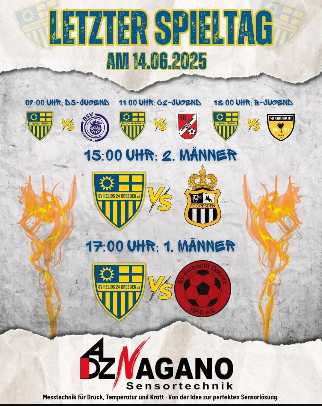 Image from SV Helios 24 Dresden: Letzter Heimspieltag der Saison! ☀️⚽ Am morgigen Samstag erwartet euc...