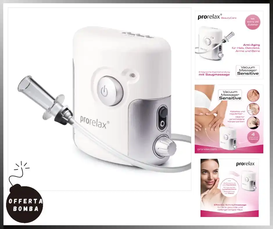 Image from Le Offerte di Joy: ‼️ 𝗢𝗖𝗖𝗛𝗜𝗢 𝗔𝗟 𝗣𝗥𝗘𝗭𝗭𝗢 ‼️  🟢 *prorelax Vacuum Massager Sen...