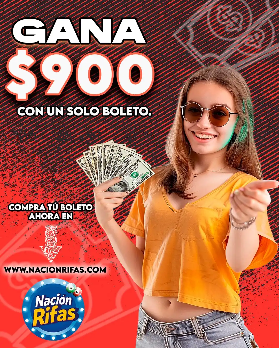 Image from Nación Bet: 😎Participa en Nación Rifa y conviértete en el próximo ganador.💥 🎟️ ...