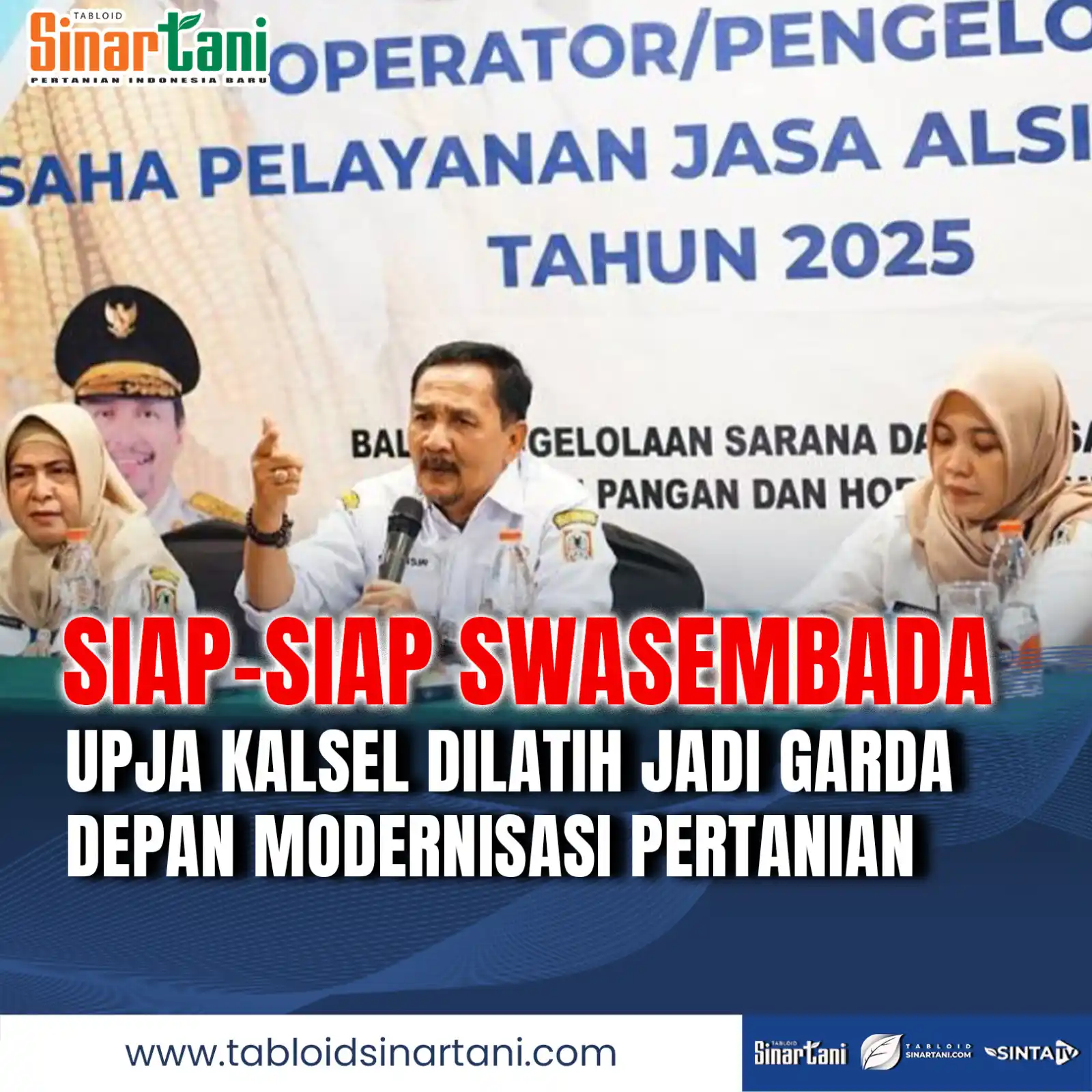 Image from Tabloid Sinar Tani: Pemprov Kalimantan Selatan melalui BPSPTPH gelar Pelatihan Operator UP...