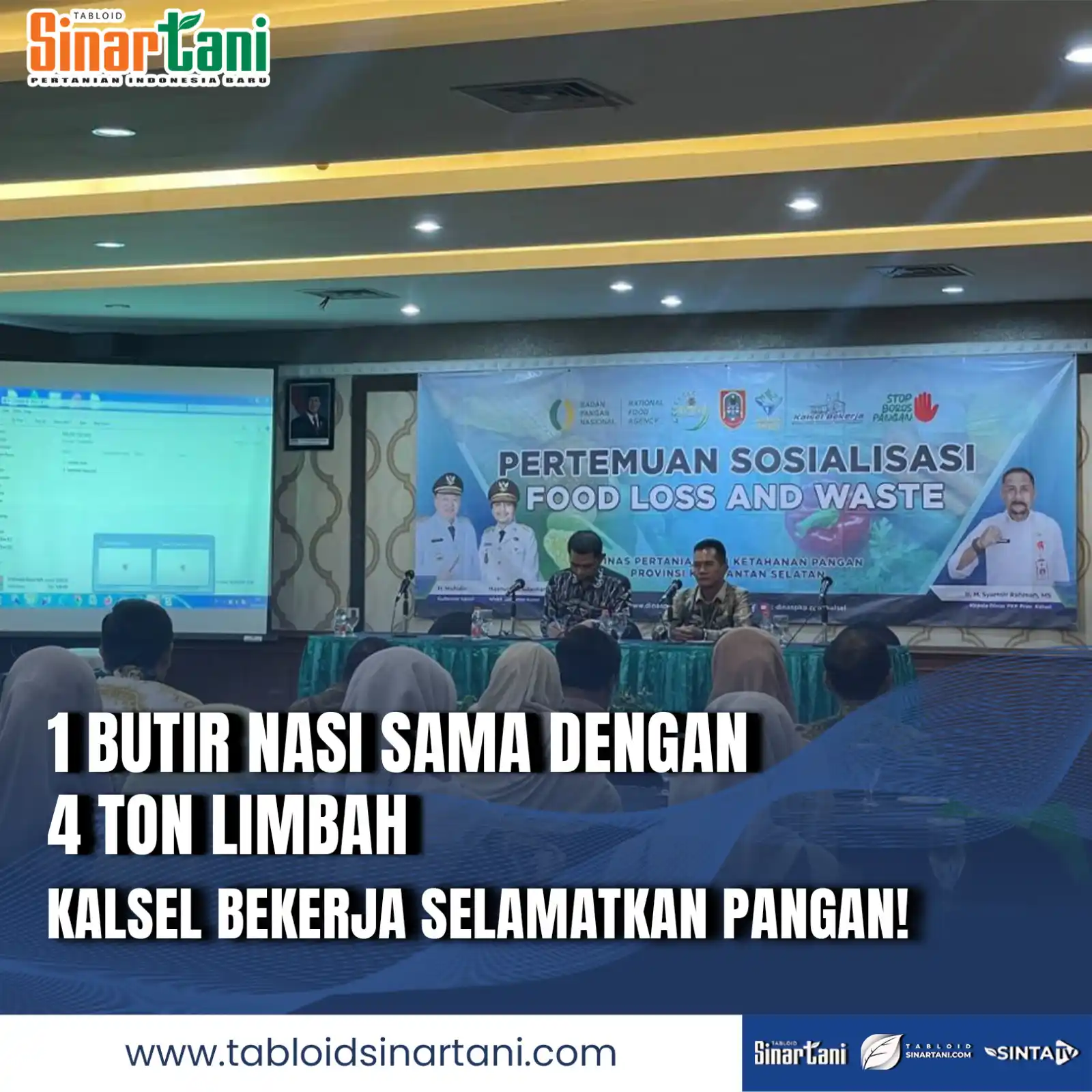 Image from Tabloid Sinar Tani: Pemprov Kalimantan Selatan melalui Dinas Pertanian dan Ketahanan Panga...