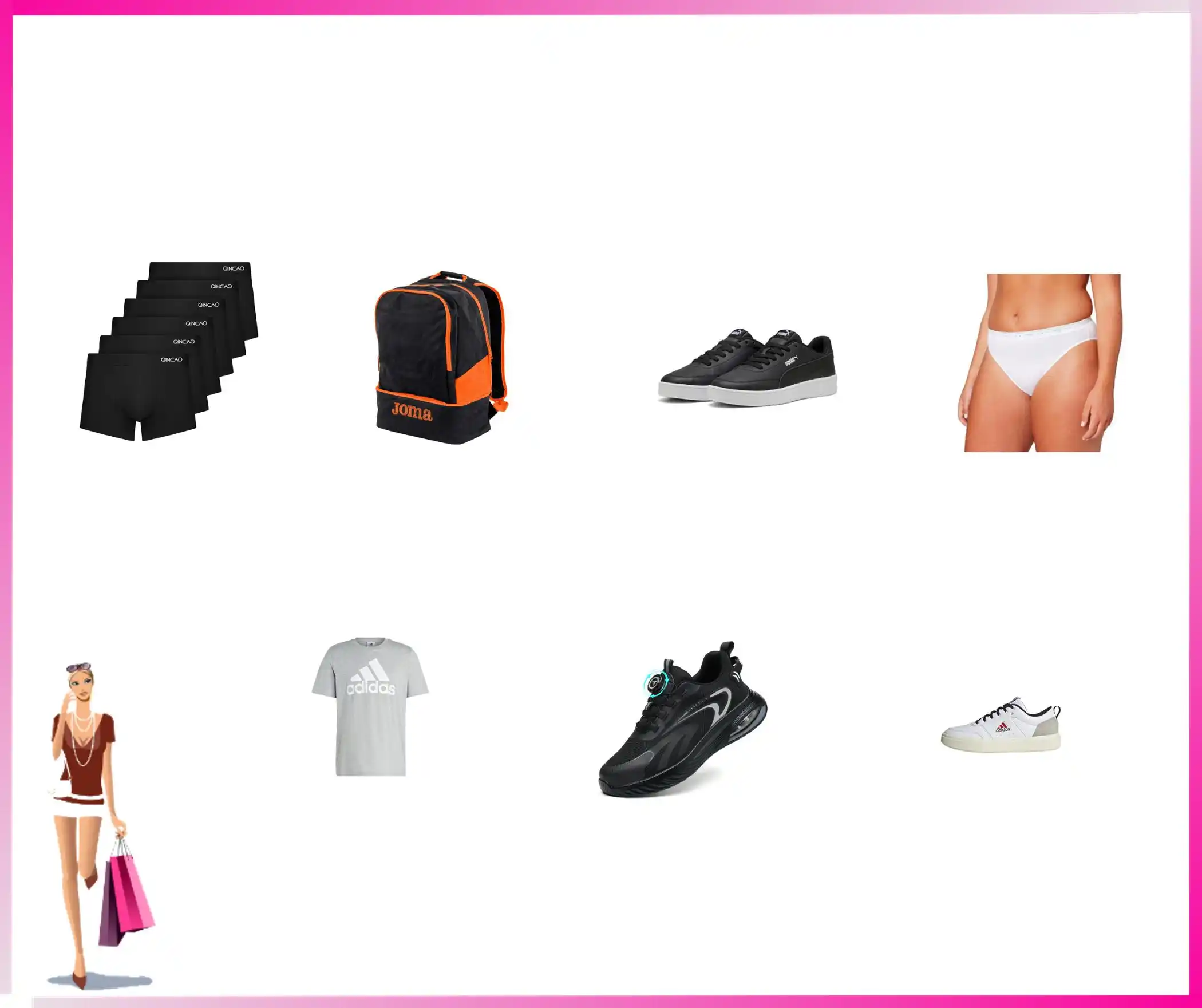 Image from Le Offerte di Joy: 🟤 *QINCAO - Boxer da Uomo, Confezione da 6 Pezzi, L* 💰 *A soli 18,99...