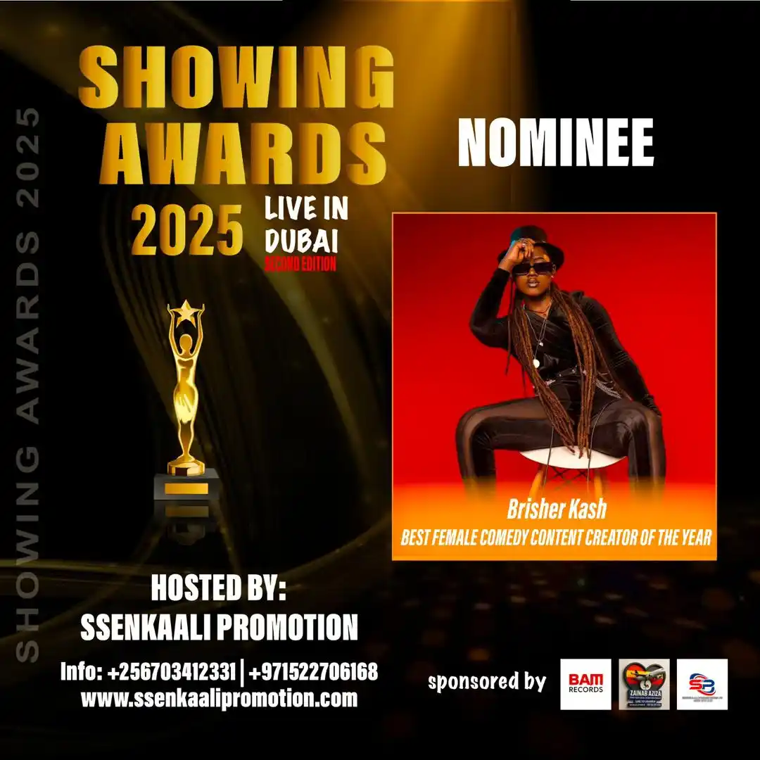 Image from ✨SHOWING AWARDS ✨🦅: Showing awards 2025 Live in Dubai Nominee Brisher kash Female comed...